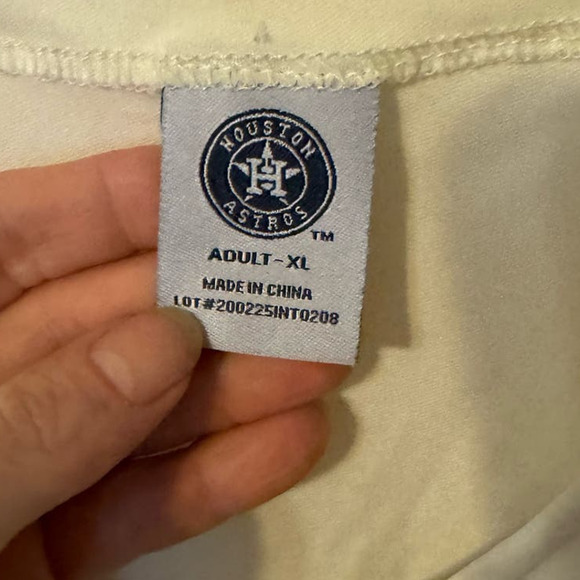 Jose Altuve Vintage Reproduction Houston Astros Baseball Jersey Stadium XL - Picture 2 of 7